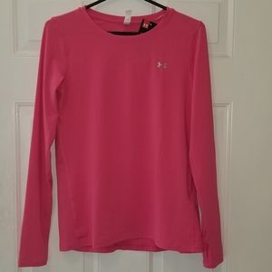 Under Armour Pink Workout Longsleeve - NWT